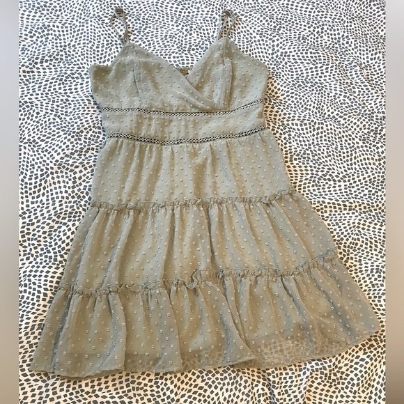 Summer Dress w/ Ruffles Dot Fabric - Picture 9 of 9